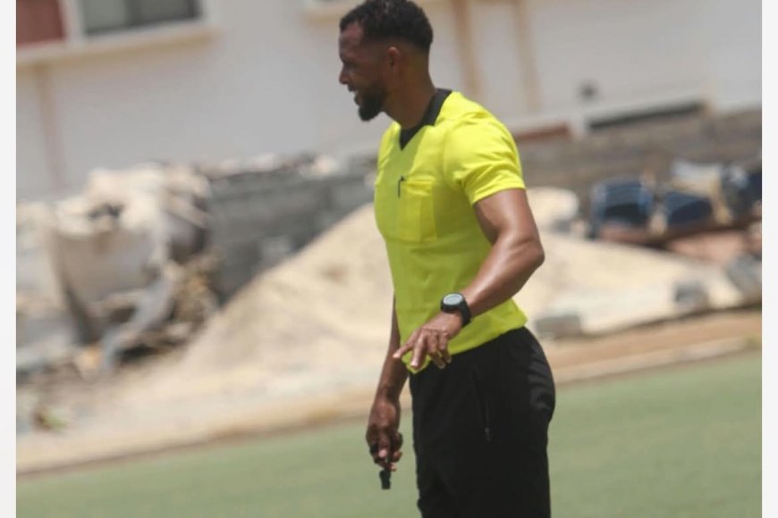 Eraldo Martins sonha arbitrar na sua ilha natal