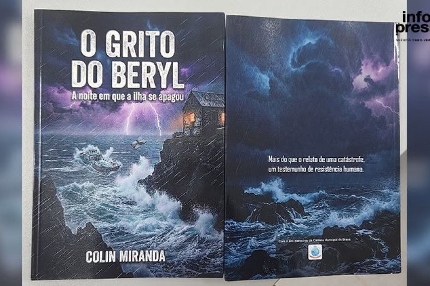 Escritor bravense Nelson Miranda lança livro sobre ciclone que devastou a Brava em 1982