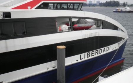 Mau Estado Do Tempo Obriga O Navio “liberdadi” A Regressar Ao Porto Da Praia