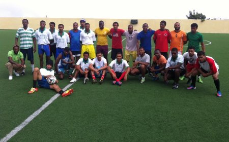 FUTEBOL DE AMIZADE: CÂMARA MUNICIPAL DA BRAVA VS PROFESSORES LICEU DA BRAVA