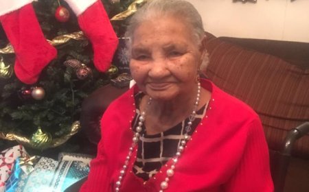 Luisa Baptista completa 91 anos idade