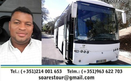 Jovem cabo-verdiano, natural de Ilha Brava, tem empresa de transporte em Portugal