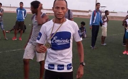 Joaquim Fortes, Vice-campeão de  Cabo Verde em 5.000 metros