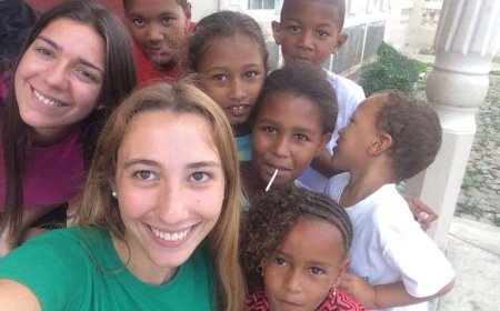 Jovens da AEISEC- Portugal visitam a ilha Brava para trabalho social