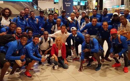 Selecção de Cabo Verde já se encontra em África do Sul
