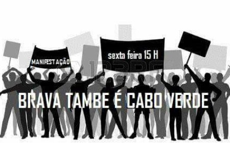 Facto do dia: Manifestacao - Brava também é cabo verde