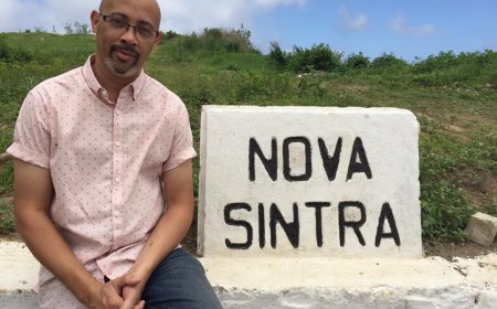 foto do dia: Mocho na Brava depois de uma viagem no Kriola