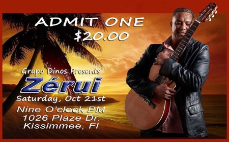 Ze Rui de Pina com show marcado para este Sabado na Florida