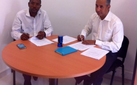 Câmara Municipal da Brava assina dois contratos importantes para proximos 4 anos