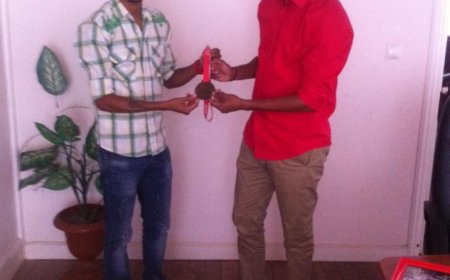 Joaquim Fortes faz visita de cortesia ao Presidente da Câmara Municipal em exercício