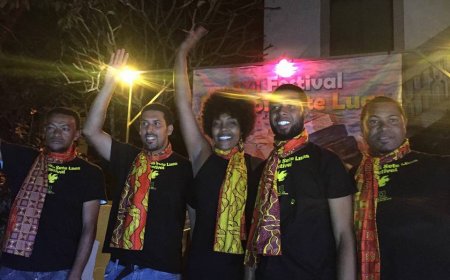 Brava 7 luas banda acaba de terminar uma digressão pelas ilhas