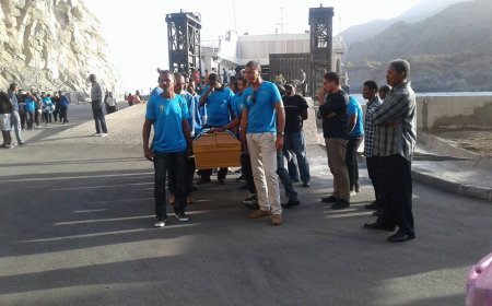 Elvis Gonçalves foi a enterrar debaixo de muita comoção