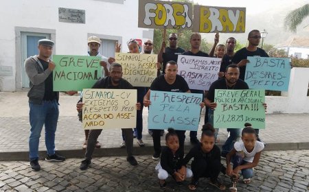 Brava: Policia Nacional adere 100% a greve