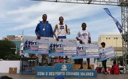 Joaquim Fortes vence a corrida liberdade