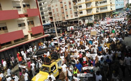 Manifestação de Mindelo dá mais uma basta à centralização política: Sokols destaca sucesso absoluto com adesão de mais de 8 mil pessoas apesar do boicote por parte do Governo e da Câmara Municipal