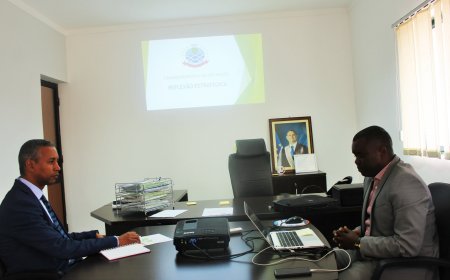 Edil da Brava visita o seu homologo de Sao Miguel-Santiago