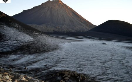 Cabo Verde: Nova queda de neve em Chã das Caldeiras do Fogo