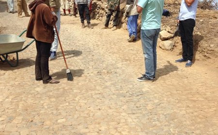 Presidente da CMB visita trabalhos na Estrada de acesso a Sorno, enquadrado no Plano de Mitigação da Seca