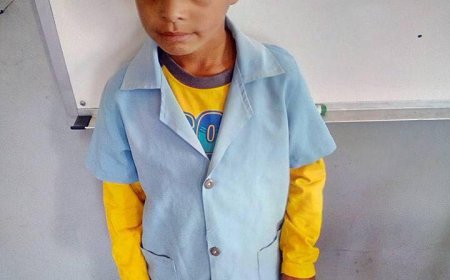 Criança pode ficar com visão reduzida por falta de recursos para compra de óculos