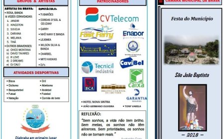 Programa Sao Joao 2018 - Visite, consulte e participe