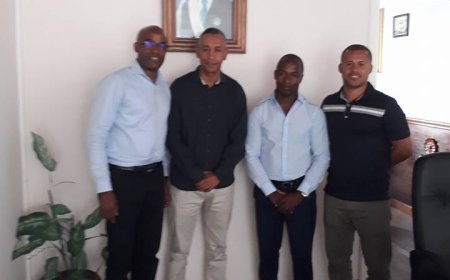 Delegação da Escola Técnica de Assomada visita a ilha Brava