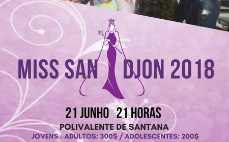 Miss Sao Joao 2018 - As candidatas