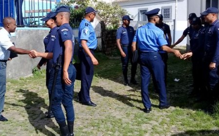 Director nacional da Polícia faz balanço “positivo” da visita à ilha Brava e anuncia para “futuro breve” construção de uma nova unidade policial