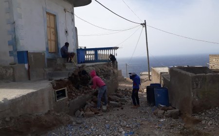 Ilha Brava: Obras do arruamento de Lomba – Tantum já iniciaram e serão concluídas em cinco meses