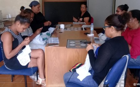 Brava ultima preparativos para participar na feira URDI com o projecto “Renda Brava”