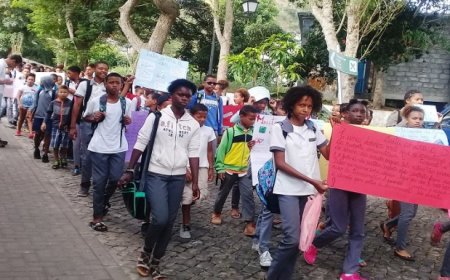 Brava: ESET e ICCA promovem marcha de sensibilização para chamar atenção das pessoas sobre VIH/Sida e a VBG