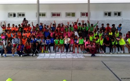 Brava: 70 alunos de Nova Sintra participaram no “Kids´Athletics – Brincar ao Atletismo”