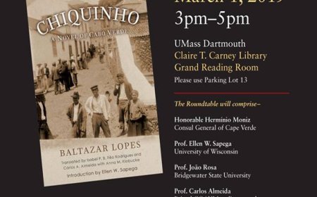 A distinguished roundtable panel to discuss Chiquinho: A Novel of Cabo Verde, 