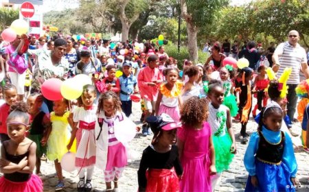 Brava: Desfiles do Pré-escolar e Ensino Básico deram as boas vindas ao Entrudo na “Ilha das Flores”