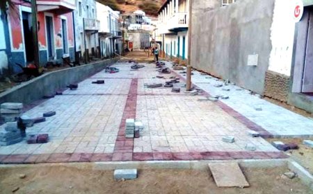 Brava: Autarquia anuncia término das obras da rua pedonal de Furna para finais de Abril