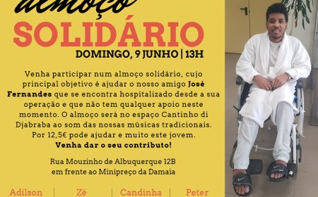 Almoco Solidario a favor de Jose Fernandes