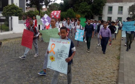 Brava: ICCA e Delegação Escolar celebram 30 anos da Convenção dos Direitos da Crianças com marcha