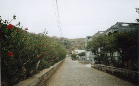Government of Cape Verde "NEGA" tarmac road to Nossa Senhora do Monte, without ANY challenge from Câmara da Brava