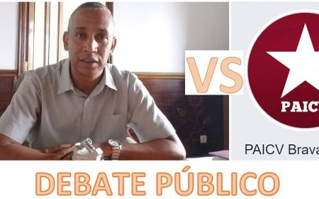 PAICV/Brava ACCEPTS THE PUBLIC DEBATE with FRANCISCO TAVARES, but through a post on facebook
