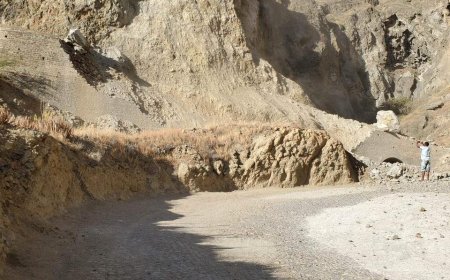 Brava: Comunidade de Fajã d´Água completamente isolada após nova derrocada que cortou estrada