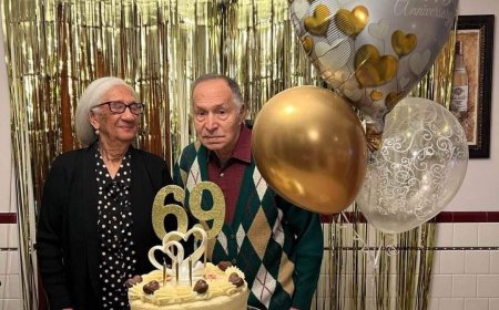 69 years together, in a marriage with difficulties, yes, but full of happiness, commitment and companionship