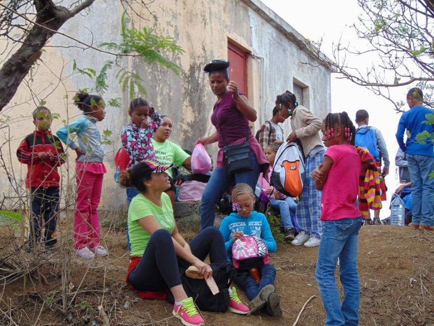 Alunos do Polo I de Nova Sintra em visita de estudo