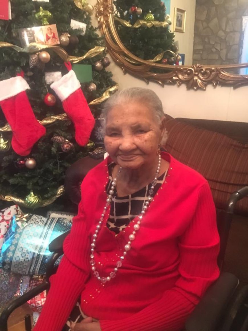 Luisa Baptista completa 91 anos idade
