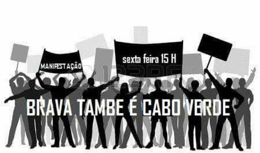 Facto do dia: Manifestacao - Brava também é cabo verde