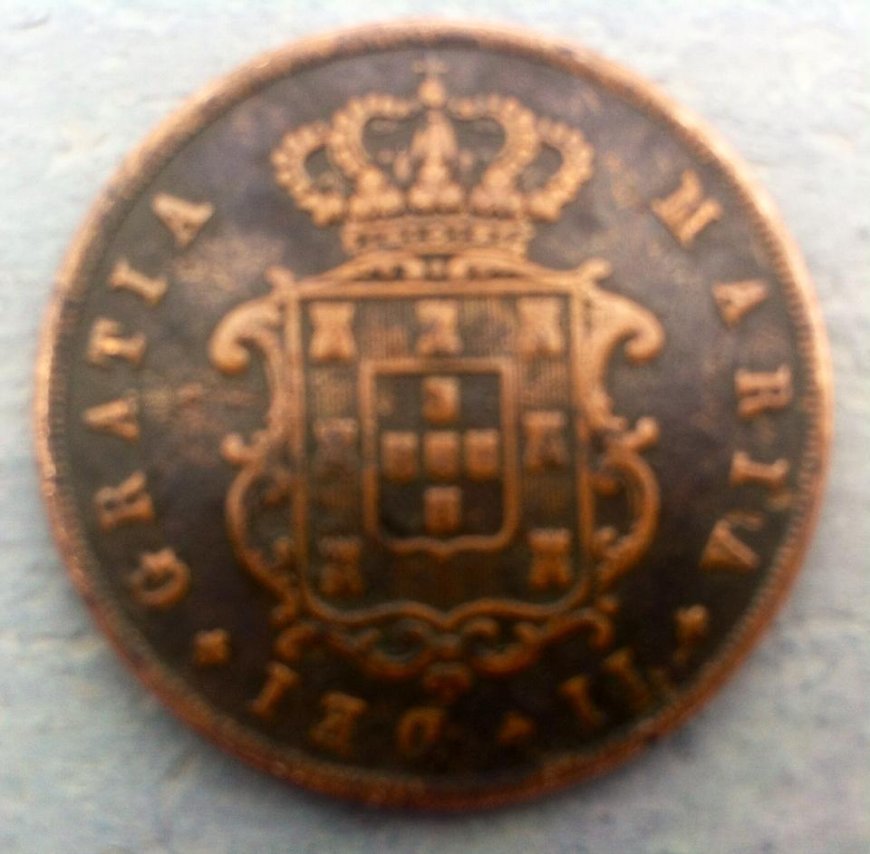facto do dia: Uma moeda de 1845 (com 172 anos) encontrada na Brava