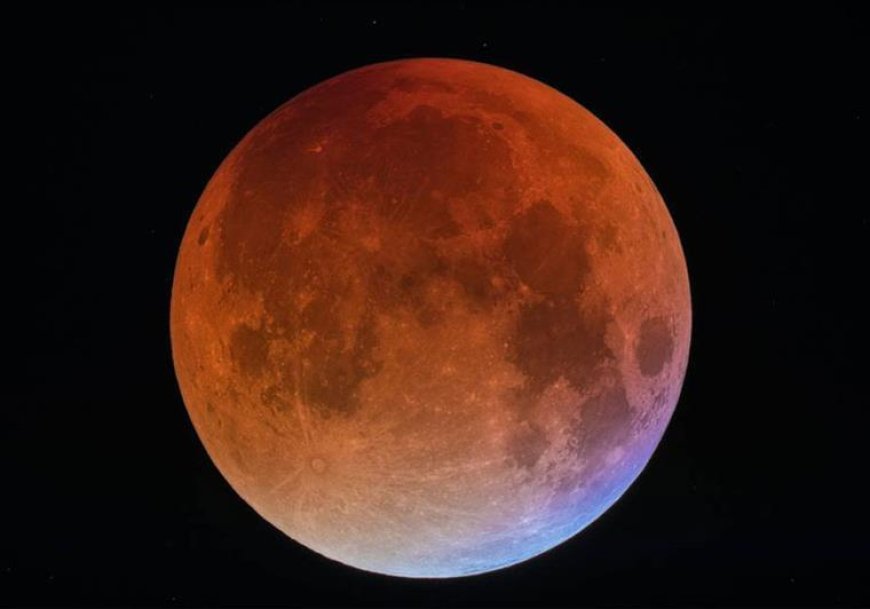 Veja o fenómeno da Super Lua Azul de Sangue em direto