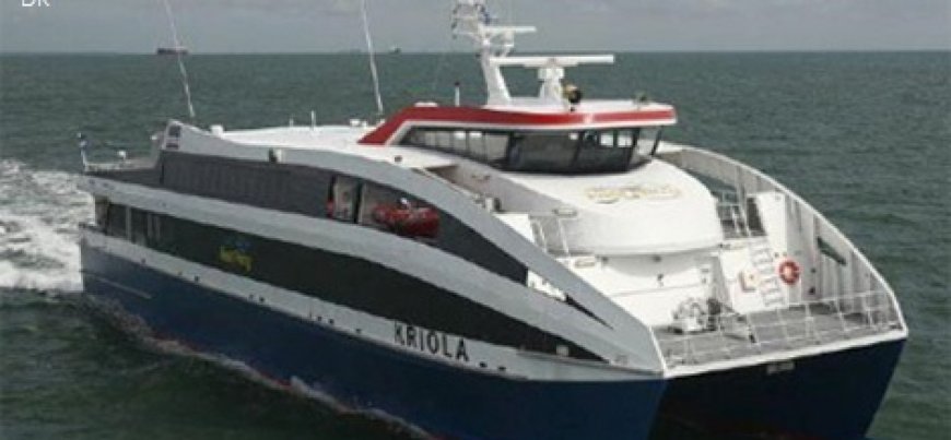 O navio Kriola retomou esta segunda-feira, ligação com Brava