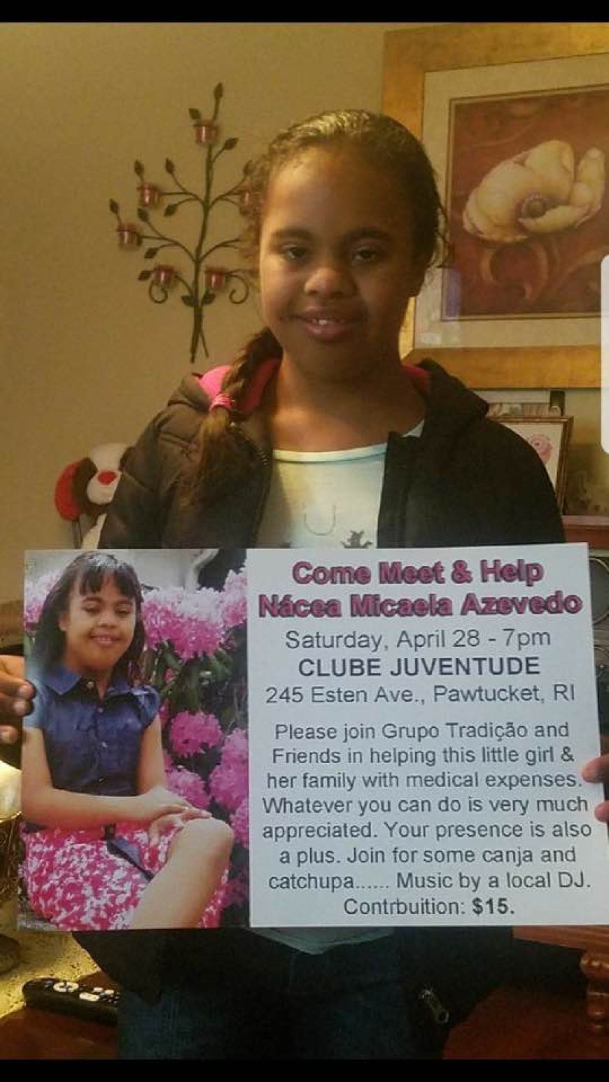 Come Meet and Help Nacea Micaela Coelho