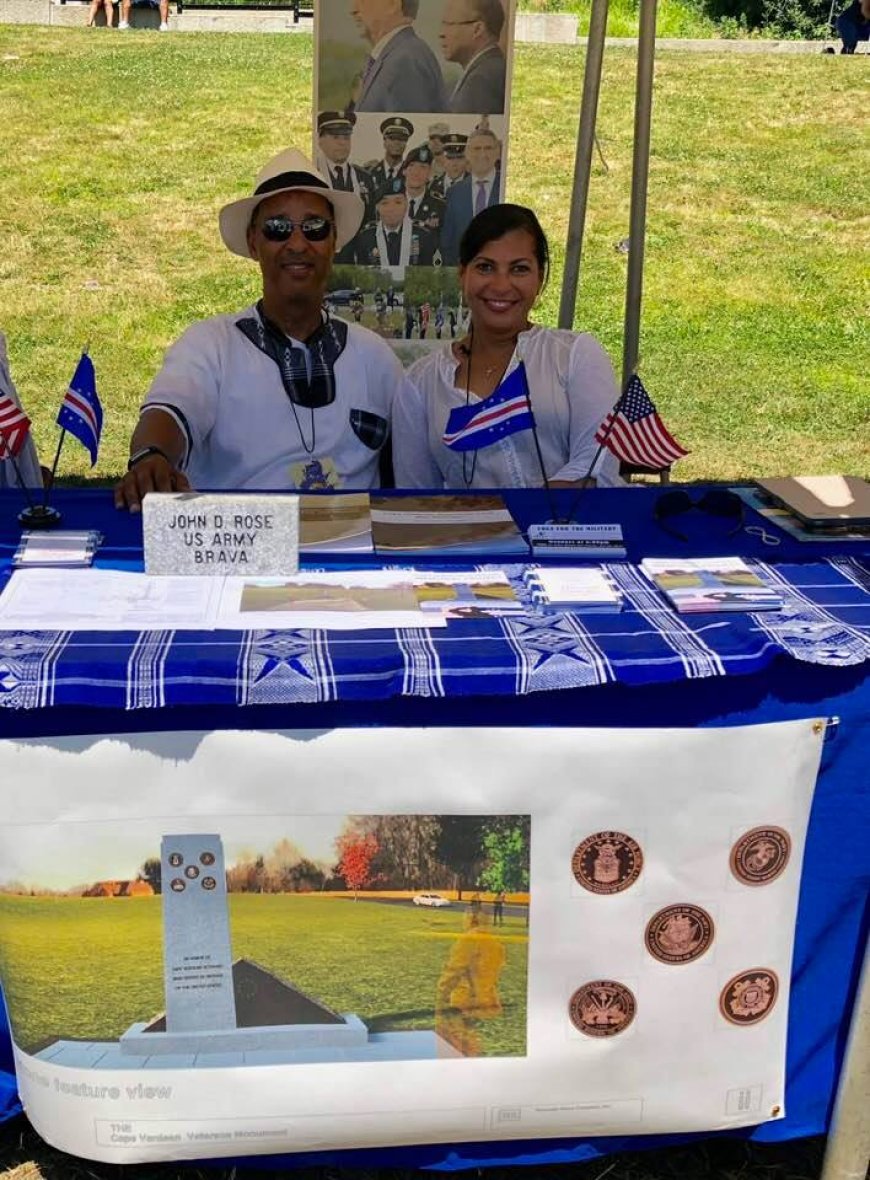 Cape Verdean Veterans Memorial Is at the 43rd Cabo Verde Independence Festive!