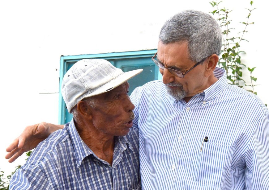 Foto da semana: Toda a humildade de um Presidente