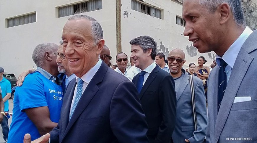 Marcelo Rebelo de Sousa partiu da Brava com a possibilidade de regressar em férias